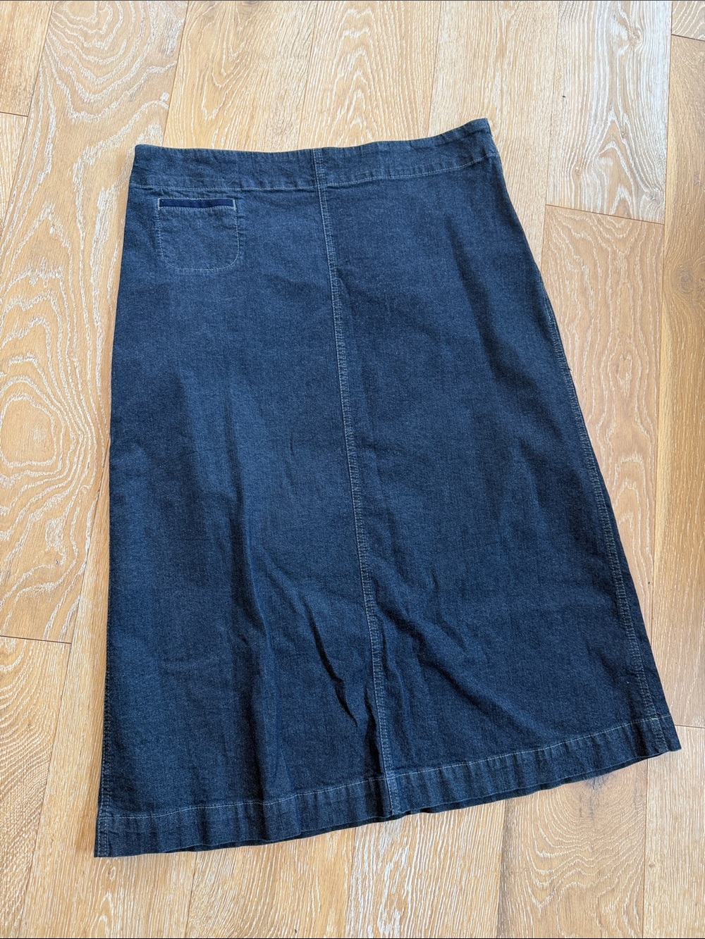 Eileen Fisher Long Denim Skirt Size Large